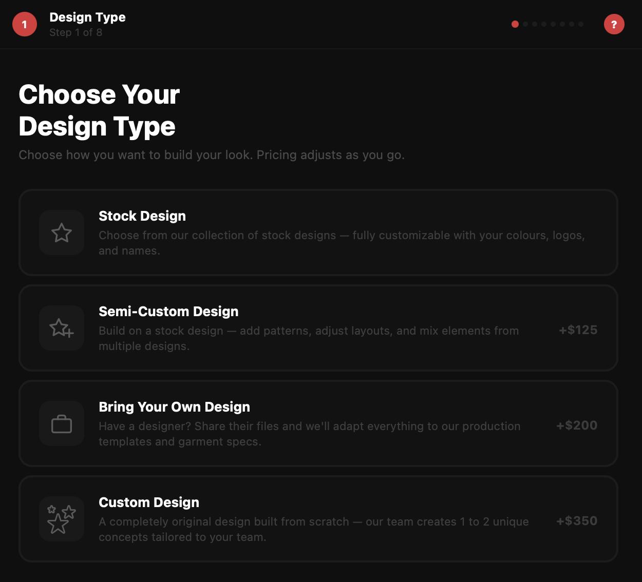 Pick your design path